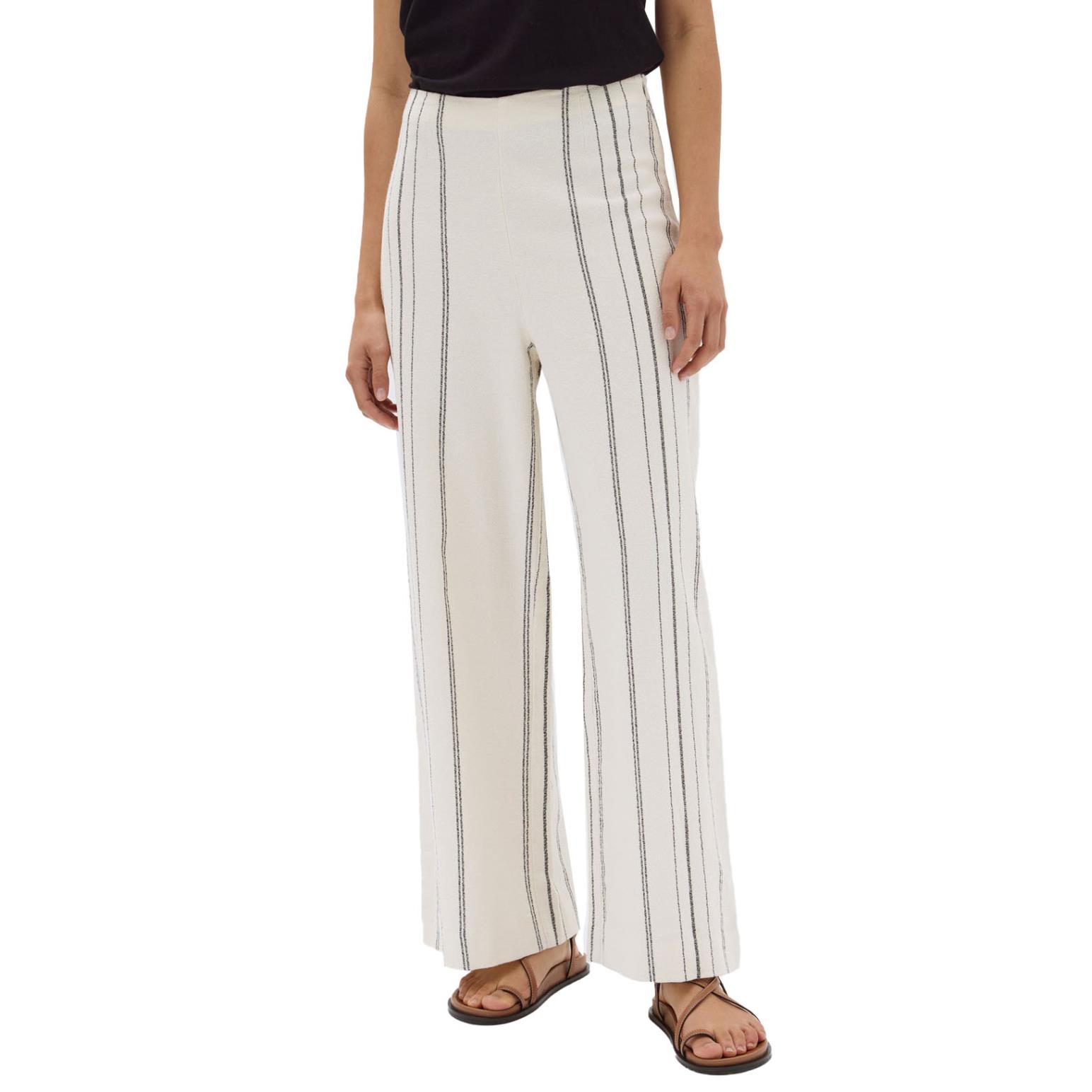 Assembly Label Matera Stripe Pant Cream/Black